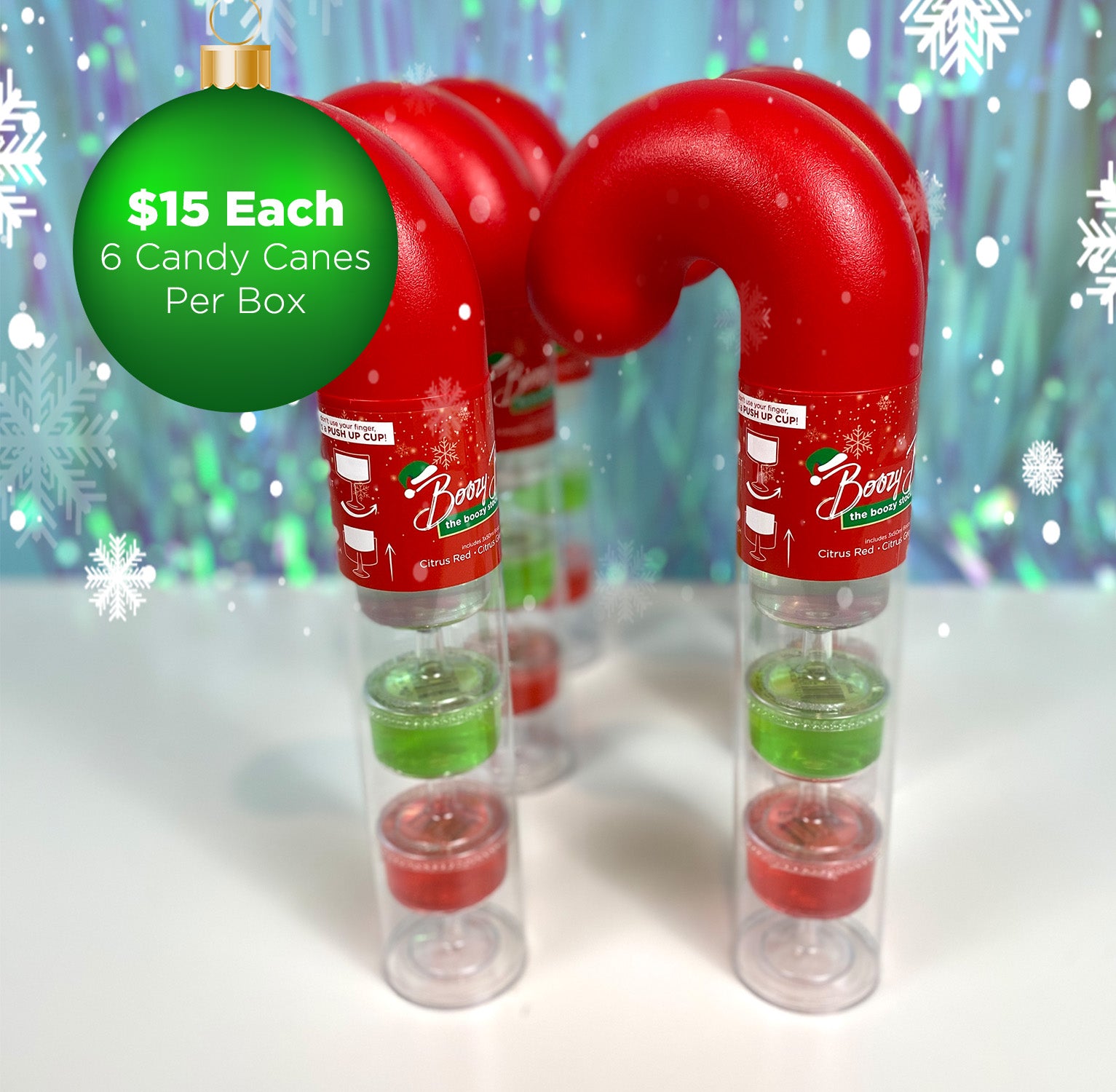 Candy Cane Stocking Stuffers (Pack of 6)